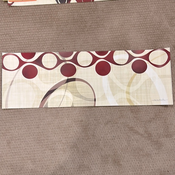 Mid mod Avant- garde ll poster#2 - by AHAVA. Unframed poster 12 x 36 printed - Picture 1 of 7